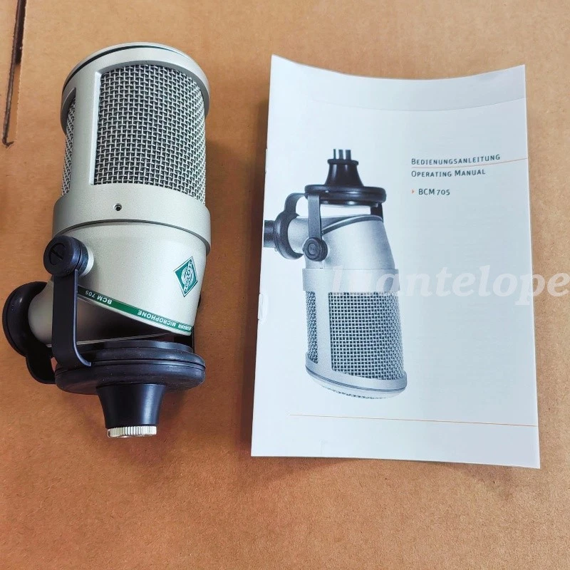 Neumann BCM 705 动态麦克风 专业广播 配音 播客 全新 — 第 1/4 张图片
