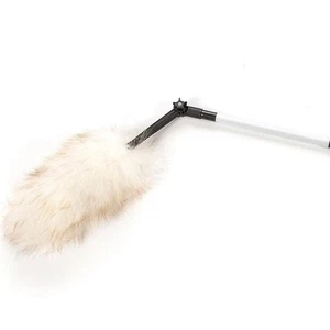 Wool Shop Telescopic Real Lanolin Wool Angle Cleaning Duster Dust Magnet - Picture 1 of 4