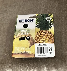 Epson 604, Original Tintenpatrone schwarz. Nagelneu Fabrikversiegelt - Bild 1 von 4
