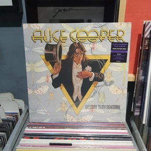 ALICE COOPER welcome to my nightmare BRAND NEW SEALED LP PURPLE VINYL 2018 - Picture 1 of 2