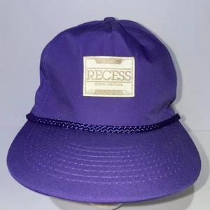Recess Skateboards Baseball Cap Purple Wind Strap - Picture 1 of 6