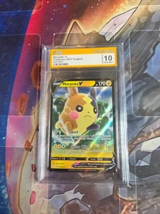 Pokemon Karte Morpeko v 037 072 Glänzendes Schicksal English CRG 10 - Bild 1 von 2