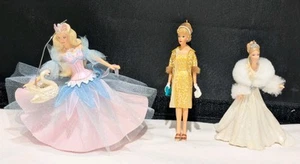 Lot Three 2003-2004 Hallmark Keepsake Christmas Celebration BARBIE Ornaments - Picture 1 of 12