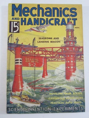 Mechanics and Handicraft v.2 #4 Nov. 1935 VG/FN - Image 1 of 4