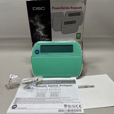 DSC PK5501 PowerSeries Keypad New  - Image 1 of 3