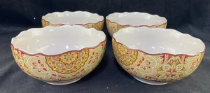 Juego de 4 222 Cuencos de Cereal Sopa de Azafrán Lyria Quinta - Imagen 1 de 5