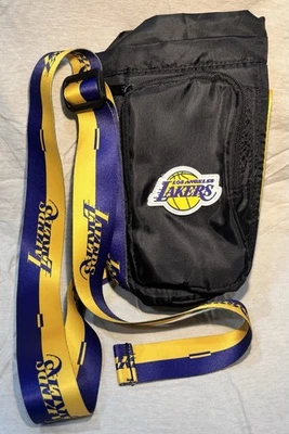 Los Angeles Lakers Insulated Water Bottle Bag Carrier Pouch/Holder - Image 1 of 2