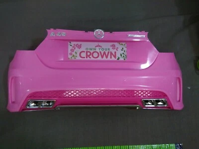 Power Wheels Disney princess Mercedes-Benz AMG 45 pink rear bumper assembly only - Image 1 of 4