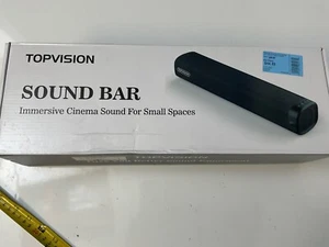 NEW TopVision Sound Bar For TV, Sound Bar built in Subwoofer Wired & Wireless . - Picture 1 of 5