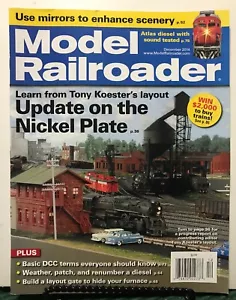 Model Railroader Update On The Nickel Plate December 2014 FREE SHIPPING JB - Picture 1 of 1
