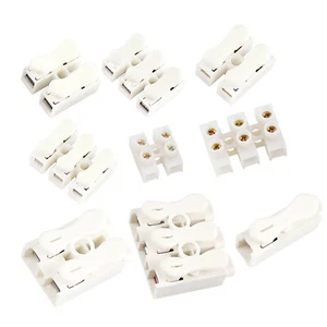 2/3 Pin Wire Electrical Cable Push Connectors Terminal Quick Splice Locking - Picture 1 of 13