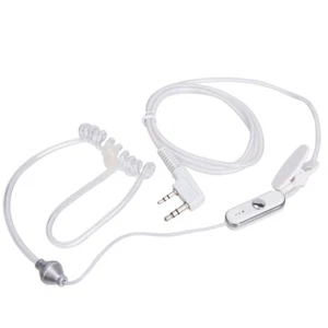 Écouteur double 2 broches micro PTT pour BAOFENG KENWOOD/POFUNG/HYT/QUSHENG - Photo 1/6