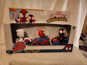 Marvel SPIDEY And His Amazing Friends WEB SQUAD RACERS *NIB* Figures & Vehicles - Picture 1 of 2
