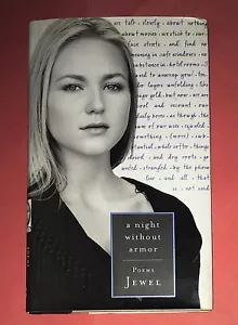 JEWEL - A NIGHT WITHOUT ARMOR BOOK POEMS - Picture 1 of 3