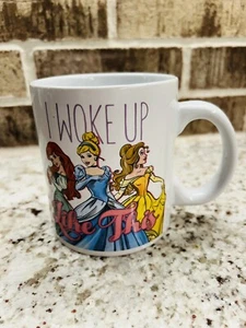 Tazza caffè oversize DISNEY Princess nuova 'Mi sono svegliato così' tazza tè - Foto 1 di 4