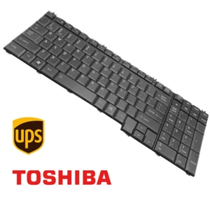 Toshiba Satellite P300 L350 A500 L500 L505 QWERTY - Afbeelding 1 van 2