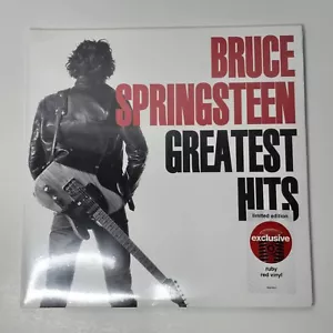 Bruce Springsteen Greatest Hits 2LP Ruby Red Vinyl Target Exclusive BRAND NEW - Picture 1 of 3