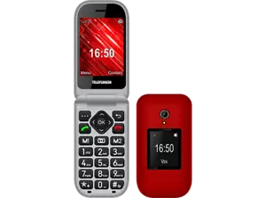 Móvil Telefunken S460, 32 MB RAM, 1000 mAh, 2G, Tarjeta SD, Teclas extra grandes - Imagen 1 de 6