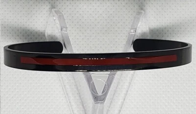 Brazalete bombero Thin Red Line acero inoxidable Foto 1 de 3