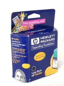 HP Original 51626A Large Black Ink Cartridge NIB Factory Sealed - Picture 1 of 6