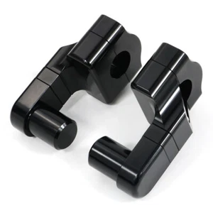 22mm 7/8" HandleBar Risers Mount Aftermarket Use Fit For BMW F800S F800ST Black - Picture 1 of 12