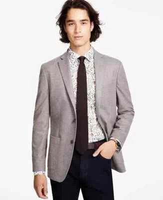 Abrigo deportivo tejido ajustado Bar III para hombre precio de venta sugerido por el fabricante $295 Foto 1 de 4