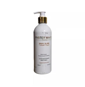 FASTER WHITE SNAIL [SLIME] Super Whitening Body Lotion 500ml X 1 Bottle 👌 - Picture 1 of 5