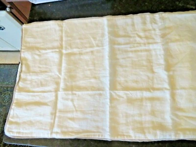 全新 KING Restoration Hardware Stone 洗尖 亚麻 Sham 象牙色 灰褐色 — 第 1/4 张图片