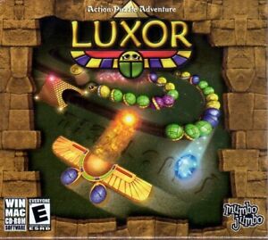 Luxor (Action-Puzzle adventure) (PC/MAC-CD, 2006) Win/Mac - NEW in Jewel Case