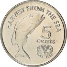 Fidji | Pièce de 5 cents | Elizabeth II | Poisson | KM77 | 1995
