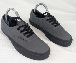 Vans Off The Wall Gray Sneakers Mens 5.5 Women's 7 - Picture 1 of 13