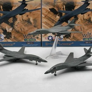 Wltk 1/200 USAF EL28BW Rockwell B-1B Lancer Bomber 1/200 Diecast Modelo en caja - Imagen 1 de 8