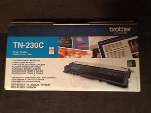 Brother TN-230C Toner cyan, OVP geöffnet, TONER VERSCHWEIßT UND UNBENUTZT - Bild 1 von 5
