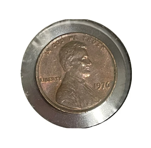 Rare/REAL 1976 No Mint Mark Lincoln Memorial Cent Error US Coin 3.11 GRAMS Cover