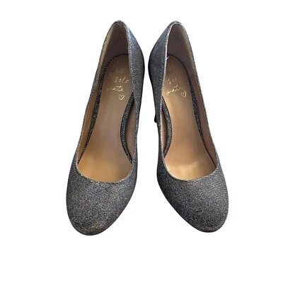 Tacones altos Banana Republic Sole Mate 6 zapatos de tacón de aguja metálicos evento chic vanguardista Foto 1 de 4