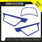 Yamaha Pw 50 Motocross Number Board Background Stickers Graphics