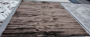 BROWN 9' X 12' Back Stain Rug, Reduced Price 1172754337 VSN606E-9 - Picture 1 of 4