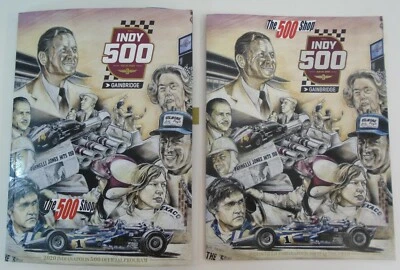104TH Running 2020 Indianapolis 500 Souvenir Event Program W- Starting Line-Up - Image 1 of 4