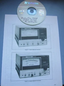 Ballantine 3046A; 3045A and 3015A Complete manual on CD. WORLDWIDE SHIPPING. - Imagen 1 de 8