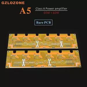 2-Kanal Pass A5 Audiophile FET PASS Aleph-5 Pure Class A Endstufe PCB 60 W + 60 W - Bild 1 von 3