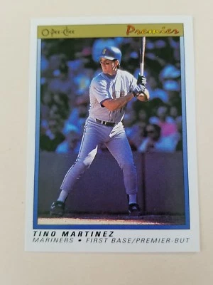 1991 O-PEE-CHEE Tino Martinez #76 Baseball Card - Seattle Mariners  - Image 1 of 2