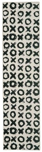 Linon Home Decor Products The Anywhere Washable Rug Boden Ivory & Black 2' X ... - Picture 1 of 12