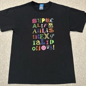 Disney Mary Poppins Grafik T-Shirt Erwachsene M Supercalifragilisticexpialidocious - Bild 1 von 6