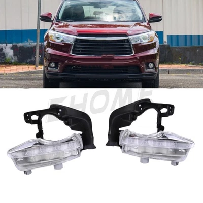 全新 左右 日间跑步 适用于丰田 Highlander 2014 2015 2016 — 第 1/4 张图片