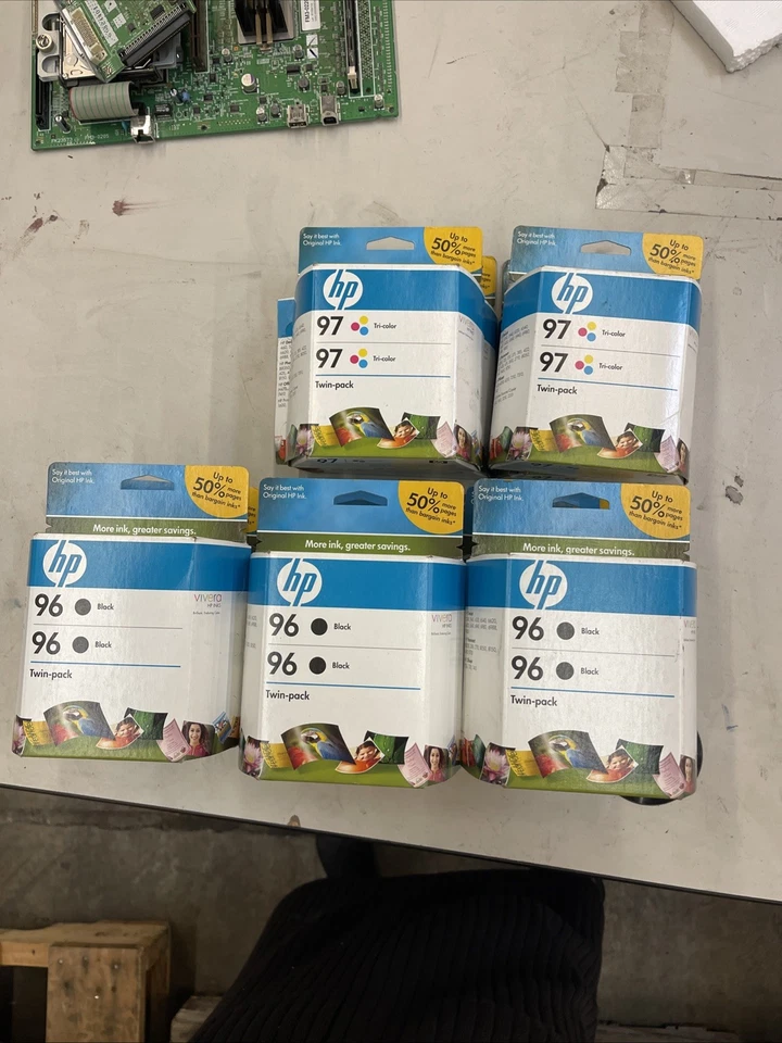 HP 96/97 Combo-pack Inkjet Print Cartridges (C9353FN#140)
