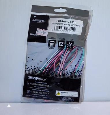 New - Metra PR04AVIC-0001 2013 Pioneer Replacement Radio Harness AVIC - Image 1 of 3