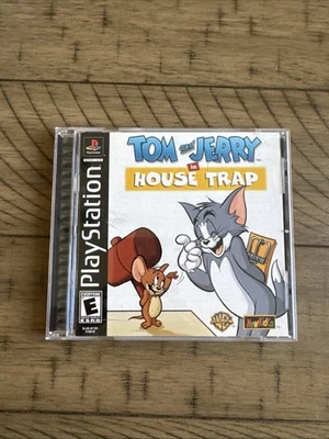 Tom and Jerry in House Trap Sony PlayStation 1 PS1 Completo con Manual Foto 1 de 4