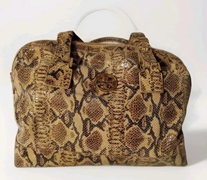 Tory Burch Python Schlangenleder Umhängetasche Schultertasche 13x8x5 - Bild 1 von 8