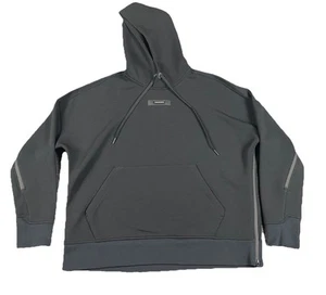 On Clouds Running Hoodie Women Pullover Med Black Swiss Engineering Side Zipper. - Imagen 1 de 8
