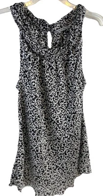 Signature by Larry Levine Mujer Blusa Túnica Sin Mangas Cuello Retorcido Talla XL Foto 1 de 4